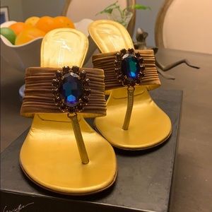 High heel sandals